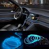 TA Car Styling Flexible Strip LED Cold Light EL Wire Interior Auto Decor