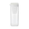 MUJI Water Bottle with MDC48A2A Horizontally-Standing Strainer, White, Approx. 1L,