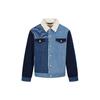Джинсовая куртка Levis Color Block Sherpa Collar Мужская куртка A7757-0000