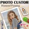 Photo Custom Full Round Diamond Painting Cross Stitch Diamonds Embroidery Art Kit Diy Gift Home Decoration