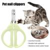 Машинки для стрижки кошачьих когтей с круглым отверстием, эргономичные лезвия с двойным отверстием, принадлежности для ухода за животными, триммеры для стрижки домашних животных