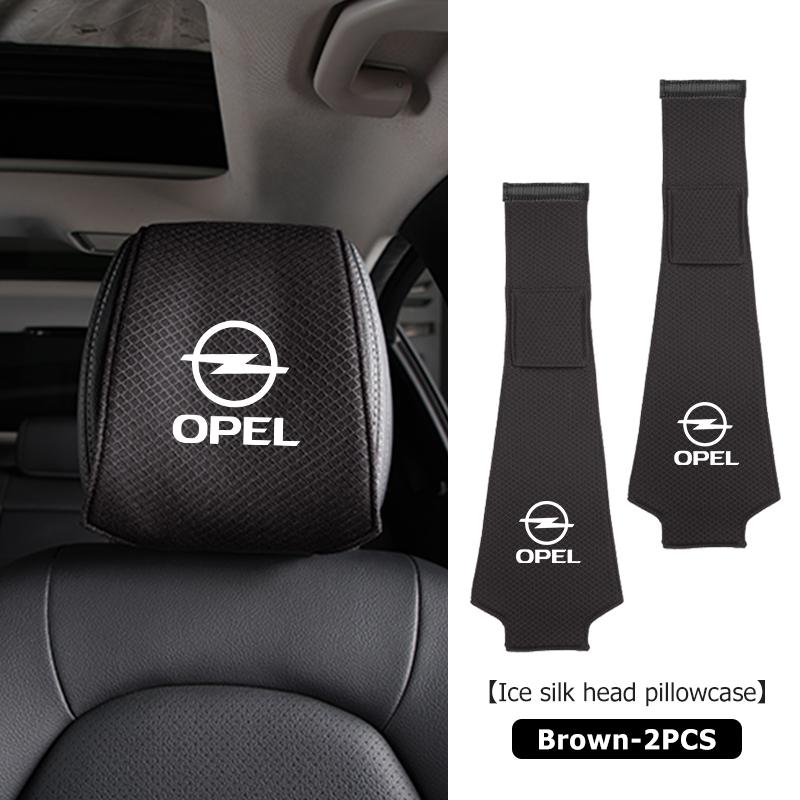 Car Seat Back Headrest Pillow Rest Dustproof Cover Support Pad For Opel Zafira Meriva Mokka Vivaro Vectra Antara Ampera