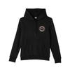 Retro Casual Hooded Pullover Long Sleeve Sweatshirt Women Sweatshirt Black 686063-01