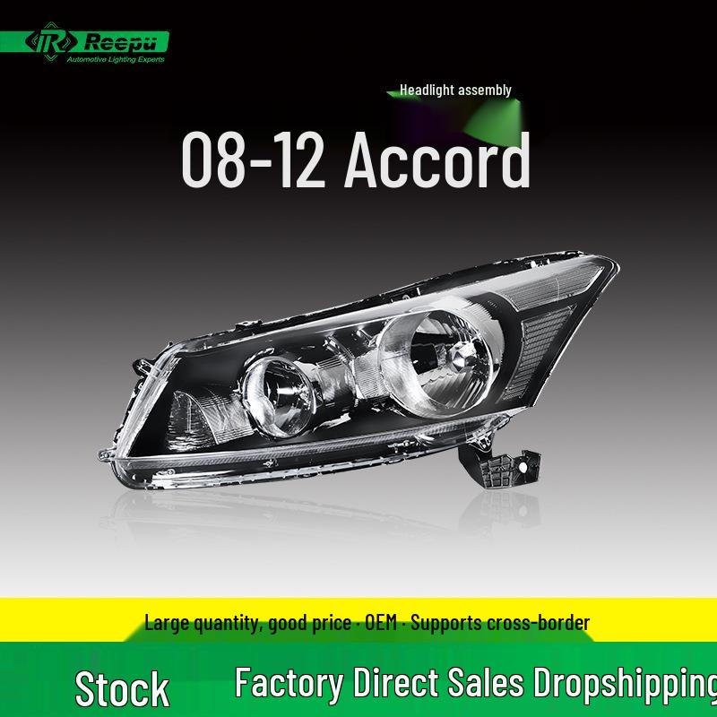 Honda Accord 2008-2012 Headlight Assembly - 8th Gen Original Front Headlight