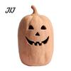 Outdoor Porch Autumn Decor Halloween Pumpkin Candle Holder, Resin Lantern Tealight Holder with Fall Home Carved Face for Farmhouse Table Mantle