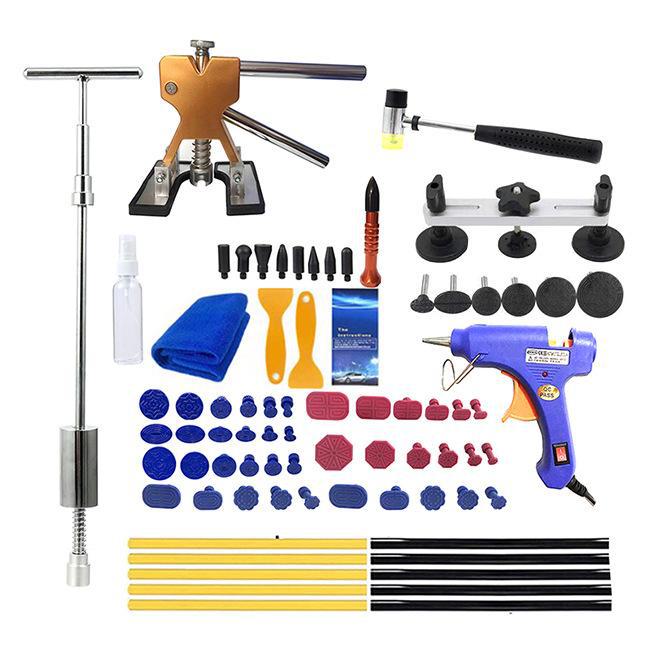 Набор инструментов для ремонта вмятин на автомобиле - Съемник листового металла для кузова для вмятин и повреждений от града