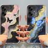 Marble Butterfly Soft Phone Cover Case for Xiaomi Poco X3 NFC X3 Pro