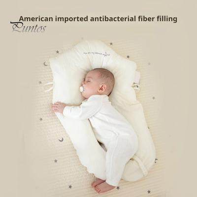 Подушка для младенцев для симметричной регулировки формы головы, мягкая подушка для малышей, регулируемая подушка для объятий, супер мягкая подушка для позиционирования ребенка