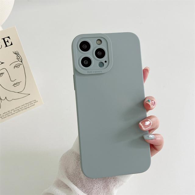 Официальный жидкий силиконовый чехол для Iphone 14 13 12 Mini 11 Pro Max Xs Xr X 6 7 8 Plus Se, противоударный защитный чехол для камеры с мягкой кожей