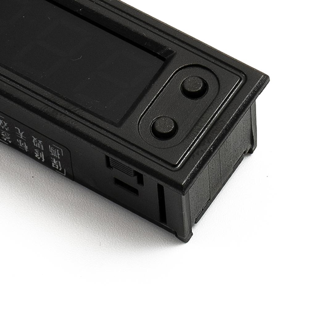 Часы автомобильный вольтметр светодиодный цифровой дисплей PP DC 5-27 В для помещений 1 шт. Красный 12 В