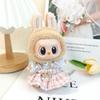 For 17cm Labubu Doll Clothes Fashion Clothes Hoodies Doll Clothes Color Match Hoodies Dolls Accessories Cute Decoration Little Cloths