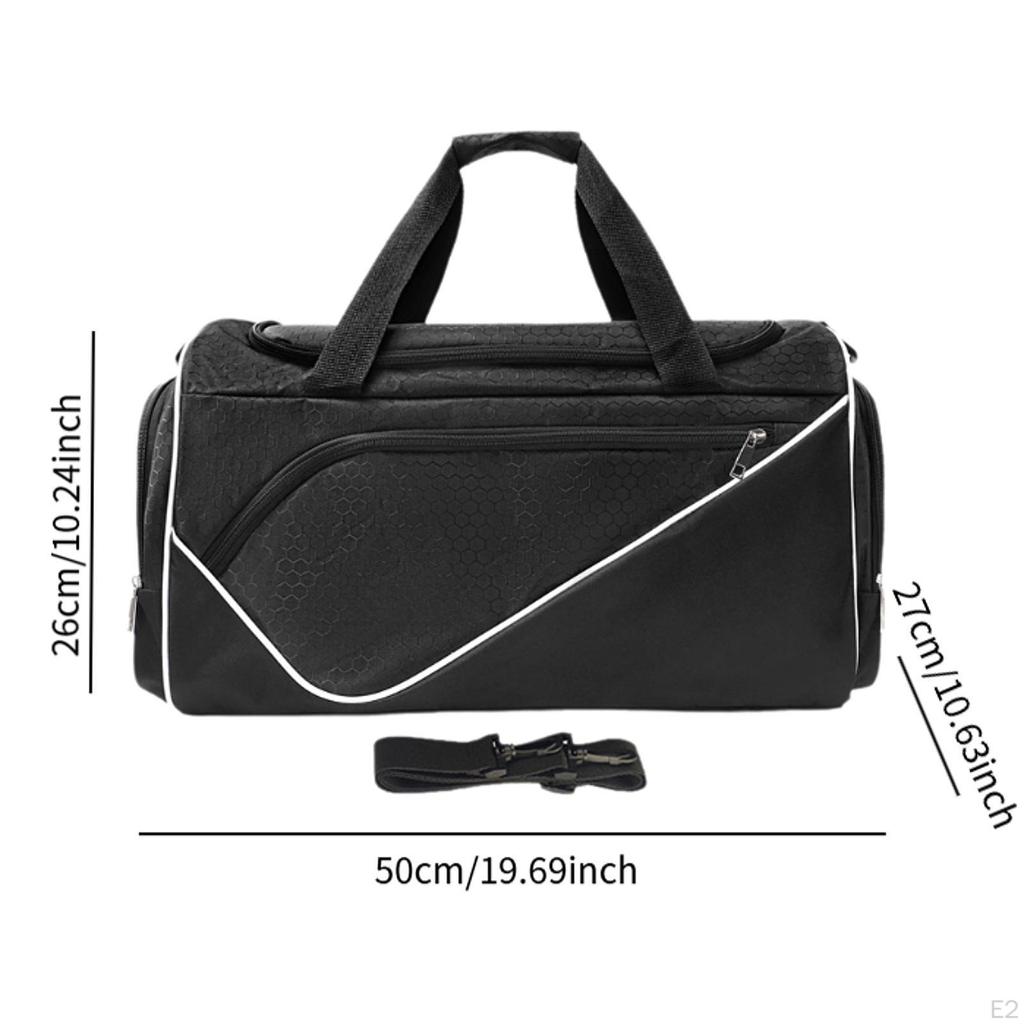 Спортивная сумка для путешествий Duffle с регулируемым плечевым ремнем для мужчин и женщин на ночь