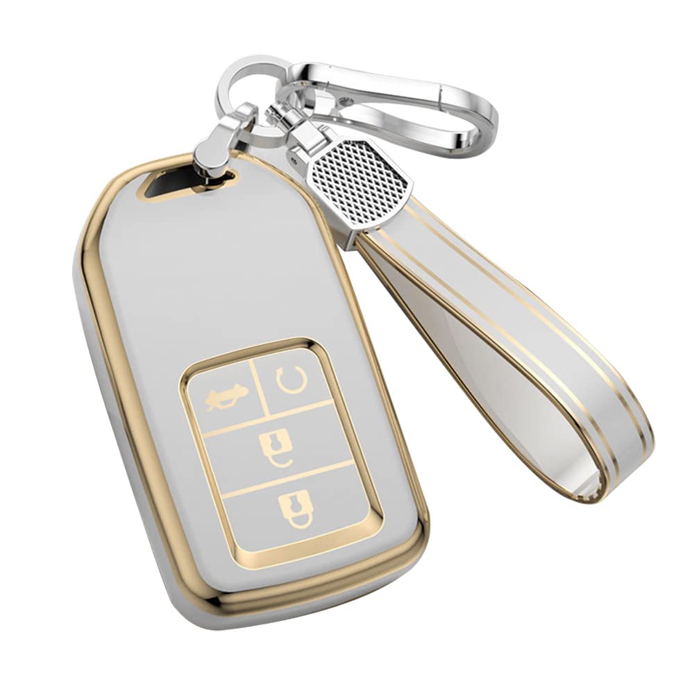 KUNIO Honda Key Case, Key Cover, Key Holder, Stylish, Vezel Fit, Accord Honda S660,