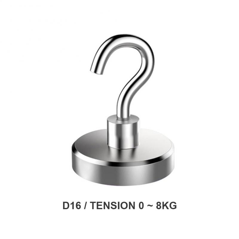 Магнитные крючки Мощная сверхпрочная вешалка из неодимового магнита Сильные магнитные вешалки для чашек Крючки для ключей Настенный крючок для пальто Магнит