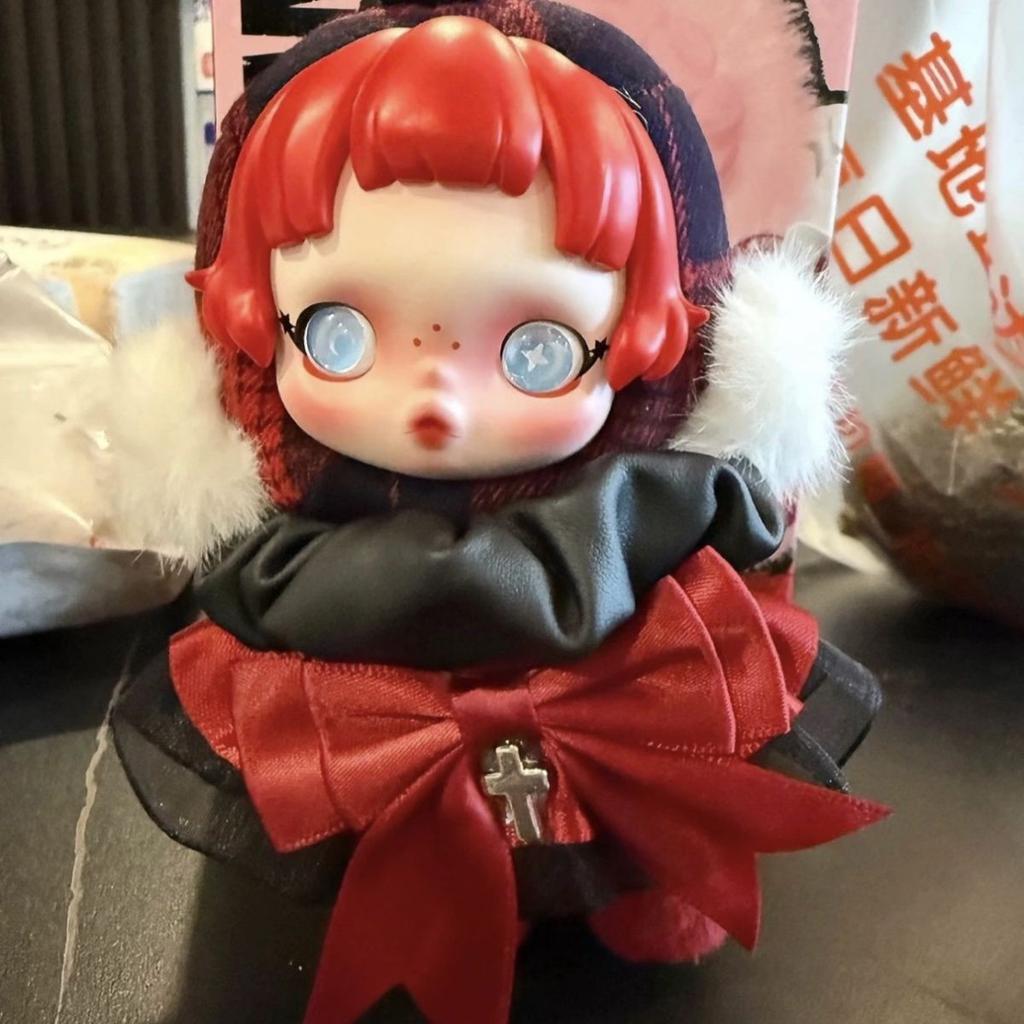 SP Детская одежда Легкое плетение Сад Зима Движение Винил Плюш Skullpanda Одежда Второе поколение [кроме кукол]