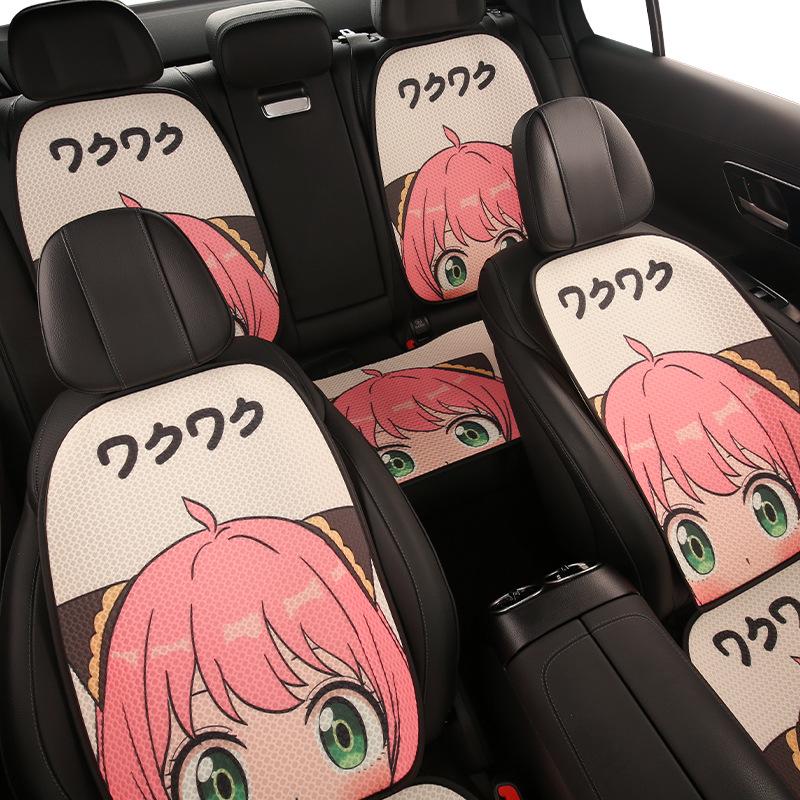 Anya Cartoon Cute Four Seasons Car Seat Cushion for Jeep Compass, Renegade, Lynk & Co 01 z20