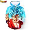 Sweatshirt Kids Hoodie 3D Print Boys Girls Cartoon Sudadera Tops Super Saiyan Clothes
