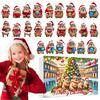 Capybara Advent Calendar Christmas 2D Capybara Decorations 24 Day Countdown To Christmas Calendar for Tree Car Wall Home Festive Holiday Decor