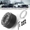 Universal Car Auto Quick Release Steering Wheel Snap Off Hub Adapter Boss Kit Aluminum For Land Rover Defender 36 Splines