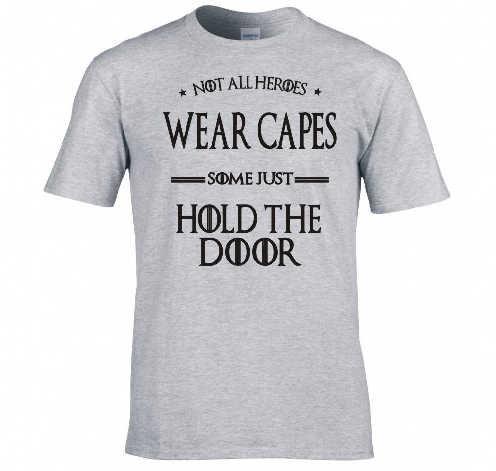Game Of Thrones Hodor Not All Heroes Wear Capes T Shirt New