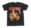 Футболка группы Scorpions Логотип Скорпиона Черный Все Размеры Унисекс Рубашка Унисекс Футболка