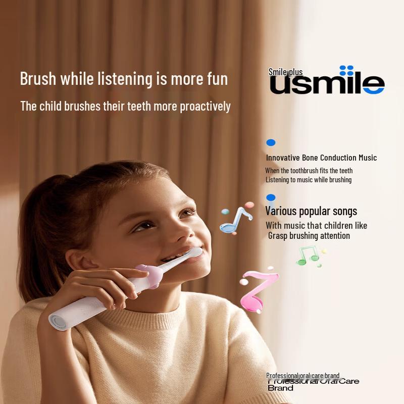 usmile Kids Digital Electric Toothbrush Q20 CN plug (adapter included)