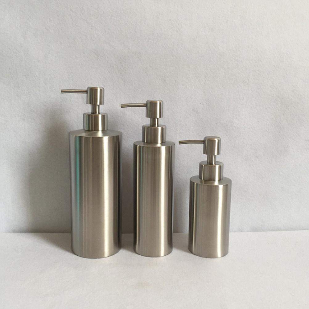 Liquid Soap Dispenser Stainless Steel Pump 550Ml for Kitchen Bathroom Hand Soap Lotion Dispenser Stainless Steel Pump