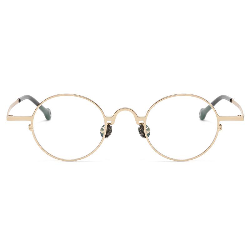 Оправа для очков для близорукости, ретро, персонализированная литературная овальная маленькая оправа, плоская легкая оправа для очков