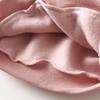Warm Fleece Lined Baby Clothes Set Cute Round Neck Sweatshirt + Pant Kids Boy Girl Clothing