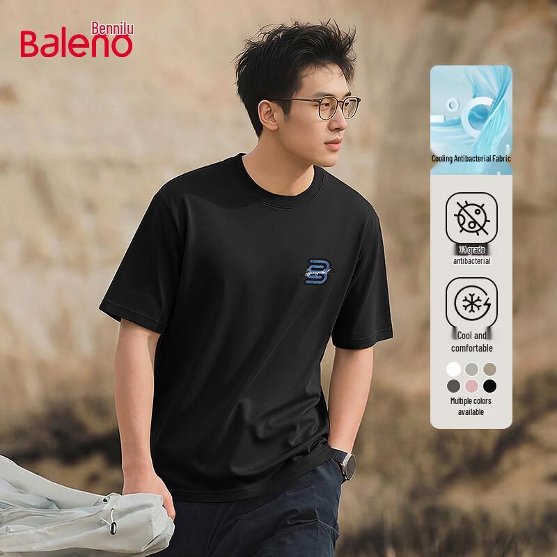 Baleno Men's Lightweight Breathable Short Sleeve T-Shirt