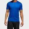 Adidas Футболка для бега с короткими рукавами 25/7, мужские топы, синяя, EI6319