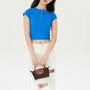 Longchamp Le Pliage Original Серия Короткая Ручка Ткань Кожа Сумка-пельмень Косметичка Сумка-тоут Женские сумки Коричневый 34175089P81