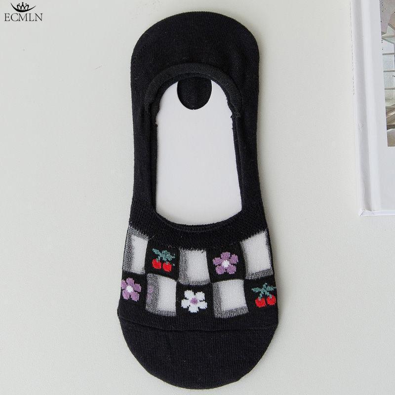 Womens Sheer Ankle Socks Girls Lace Mesh Nylon Socks Ultrthin Transparent See Through Summer Sock