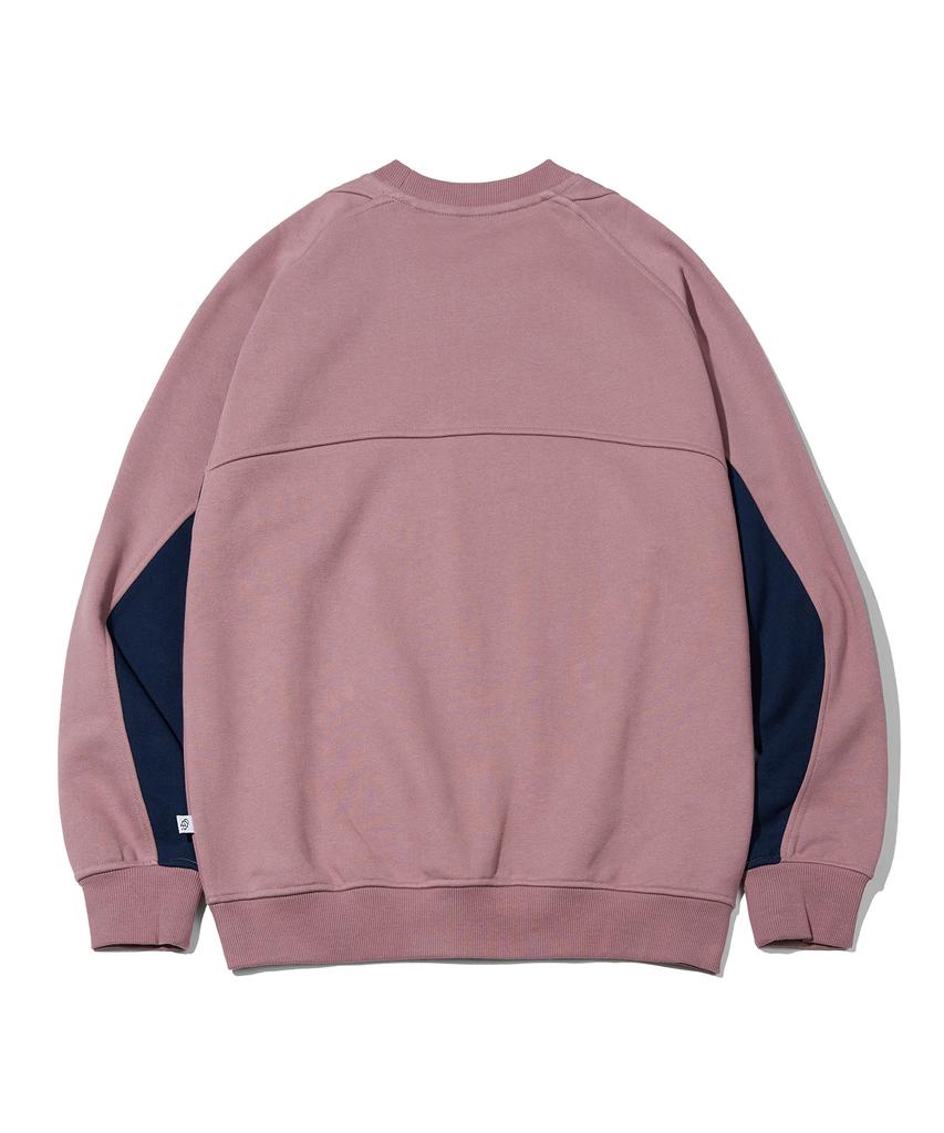 CGP Sporty Color Block Sweatshirt_Indie Pink