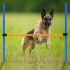 Plastic Outdoor Detachable Pet Dogs Agility Jump Hurdle Bar Games Equipment Exercise Toy
