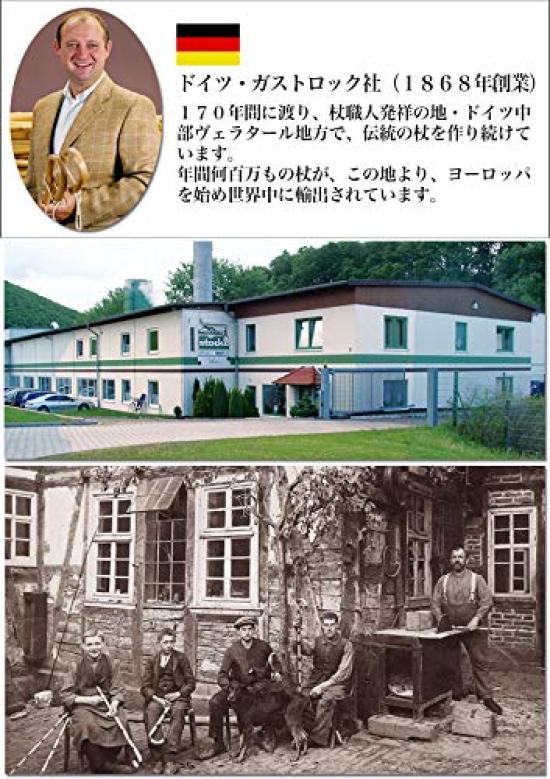 Одинарная трость деревянная трость, сделанная в Германии Одинарная трость Gastlock GA-18