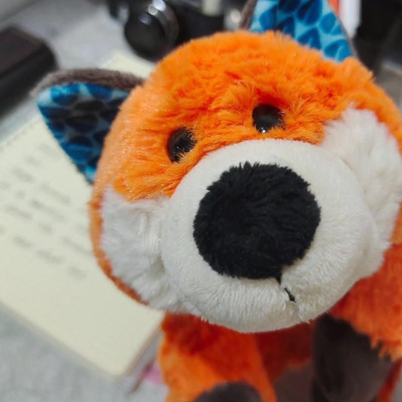 Милые плюшевые лесные животные пеналы креативные кавайные лисы канцелярские сумки для хранения для детей отличный подарок пенал