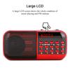 Memory Card Music Mini Speaker Radio 87.5‑108MHz FM Stations Noise Cancelling Digital FM Radio