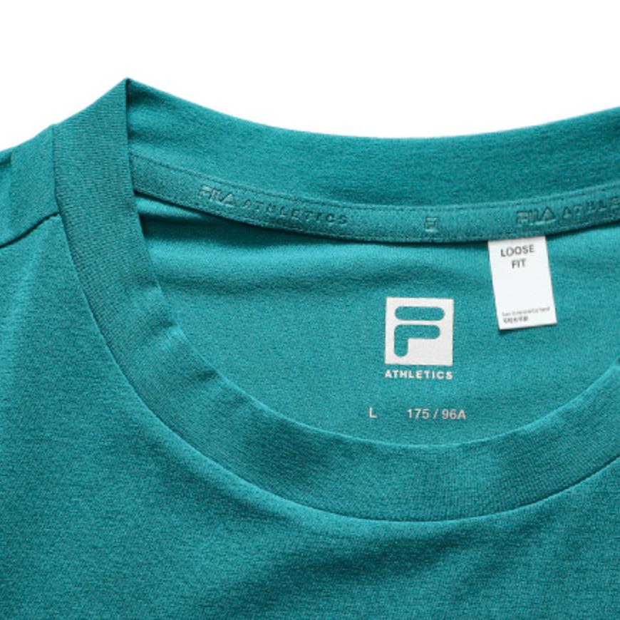 New FILA Athletics T Shirt Men's Teal A11M221117FGN