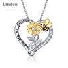 Lindon Women Necklace Pendant Copper Alloy Zircon Fashion Gift