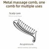 Portable Scalp Comb Deep Relaxation Massage Comb Protable Manual Head Massager  Foot Massage