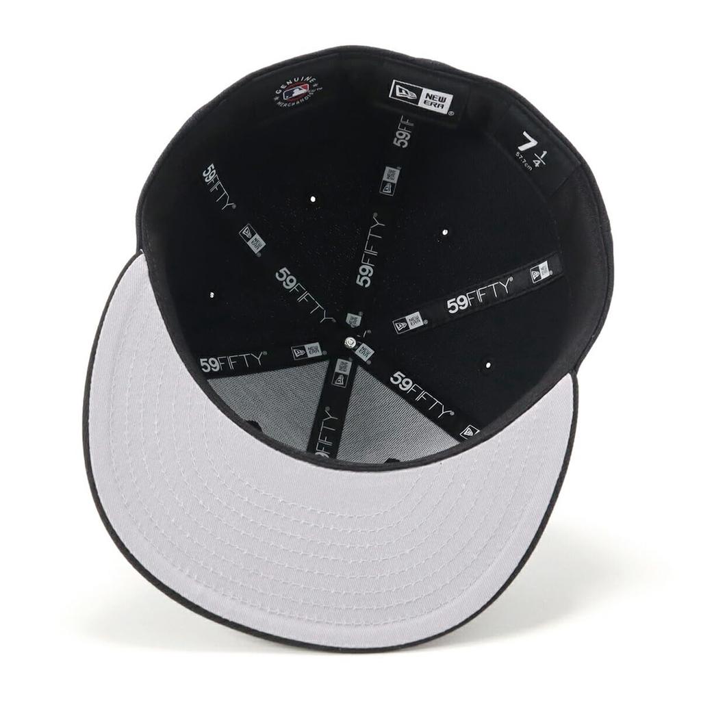 Кепка New Era 59FIFTY ONSPOTZ Эксклюзив NYM Темно-синий 7 58 59Fifty Двухцветная Темно-синий Черный Mlb Нью-Йорк Метс