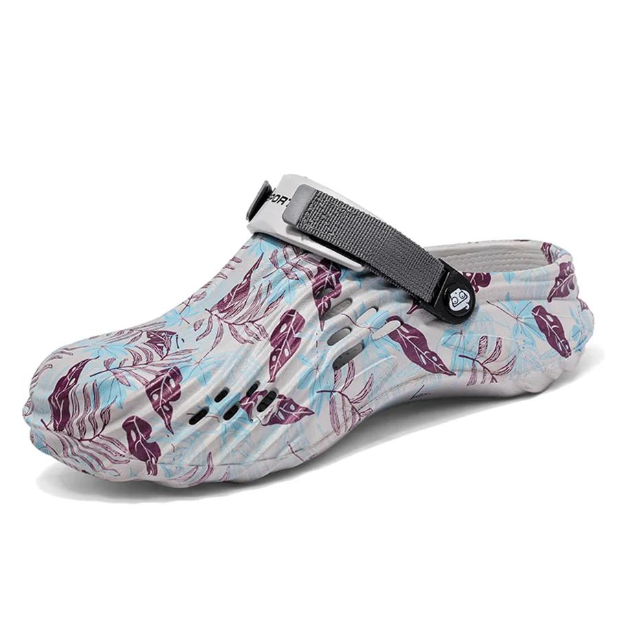 Summer Beach Slippers Men Men Summer Clogs for Men Outdoor Slide Sandals Man Garden Clogs