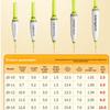 Buoy Strike Light Float Slip Drift Tube Bobbers New Rock Fishing Floats  Short  Tail