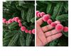 NUCHI Гирлянда для украшения рождественской елки Красная ягода