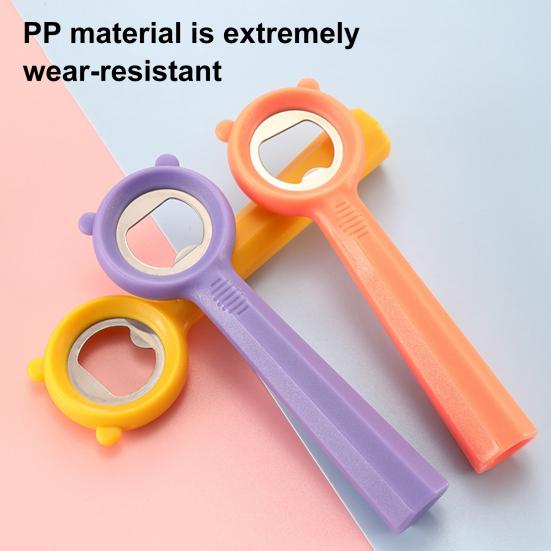 Bartender Bottle Opener Stainless Steel Beer Bottle Opener Handheld Bottle Cap Remover Portable Bottle Opening Tools