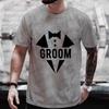 Funny Graphic Groom Squad T Shirt Friends Single Farewell Bachelor Party Tee Wedding Tops Best Man Team EVG Future Groom Blouses