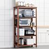 Многоярусная бамбуковая кухонная полка для хранения Bieying