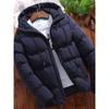 Winter Cotton-padded Men's Short Thickened Cotton-padded Clothes Trendy Hooded Cotton-padded Jacket Men