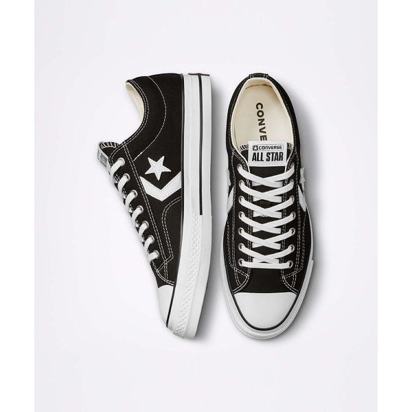 Converse Черные винтажные белые кроссовки унисекс Star Player 76 A01607C